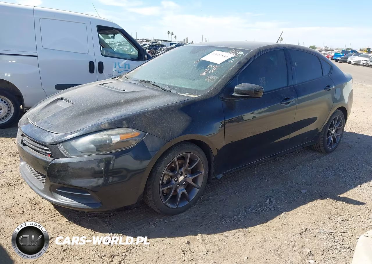 2016 Dodge Dart Turdo VIN:1C3CDFFH9GD821767 - 2