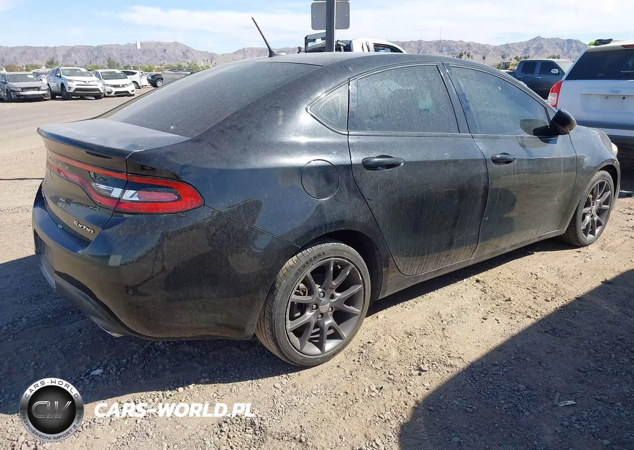 2016 Dodge Dart Turdo VIN:1C3CDFFH9GD821767 - 4