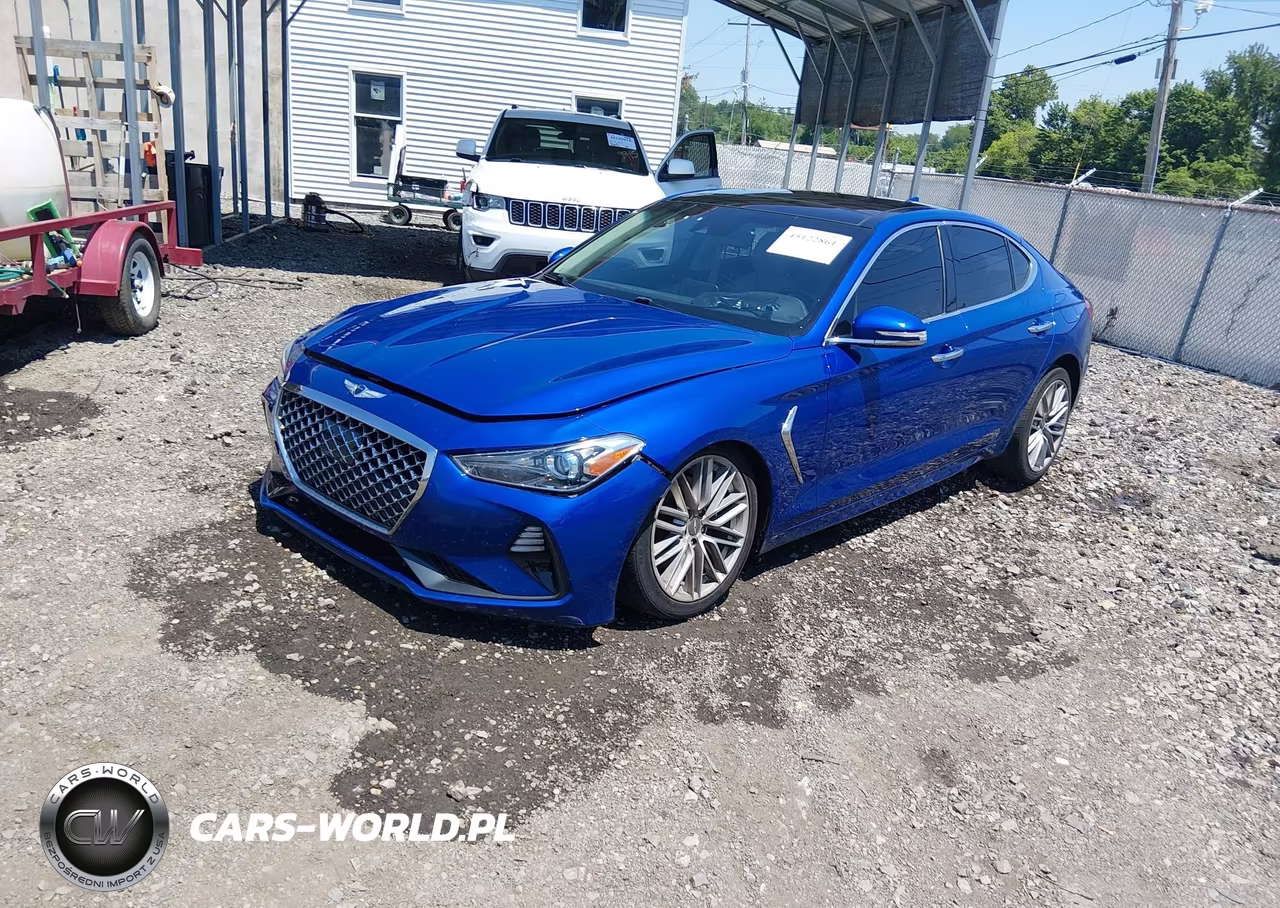 2020 Genesis G70 2.0T Awd VIN:KMTG34LAXLU058066 - 2