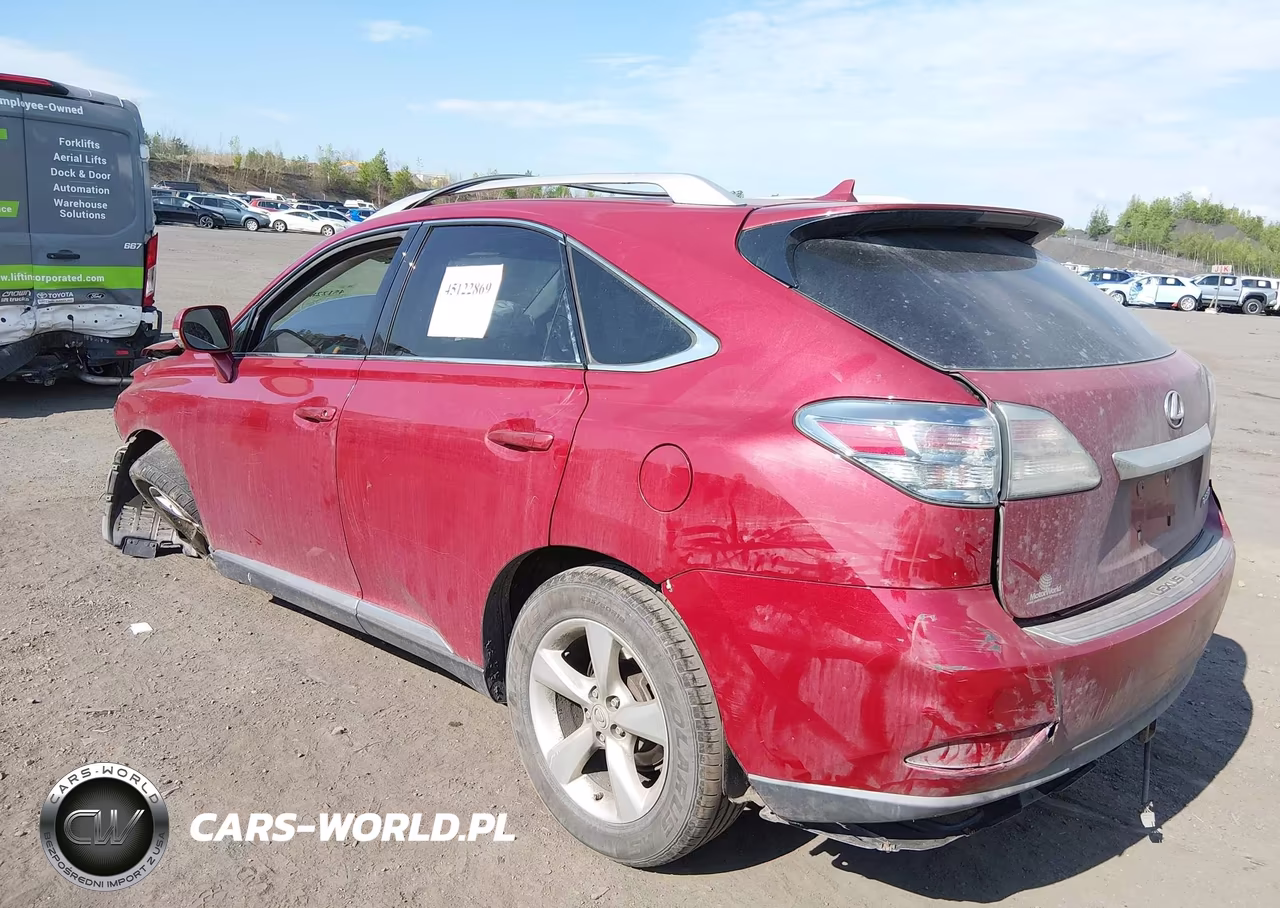 2011 Lexus Rx 350 VIN:2T2BK1BA8BC086094 - 3