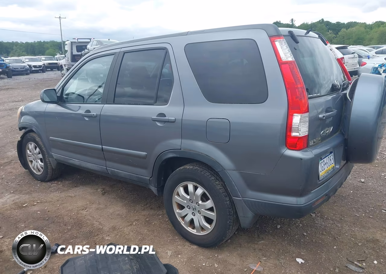 2006 Honda Cr-V Se VIN:SHSRD78986U407784 - 3