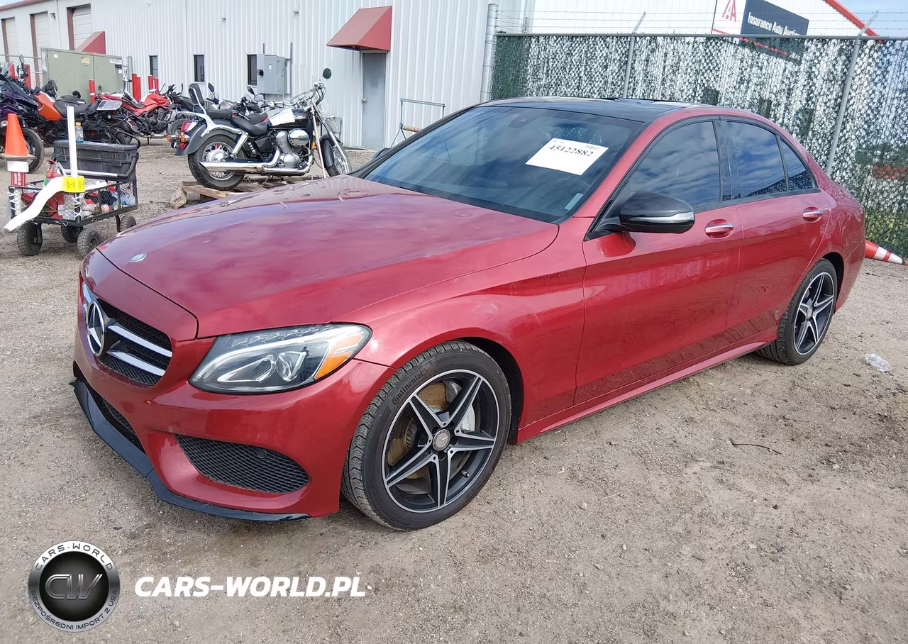 2017 Mercedes-Benz C 300 Sport 4Matic VIN:55SWF4KB9HU185305 - 2