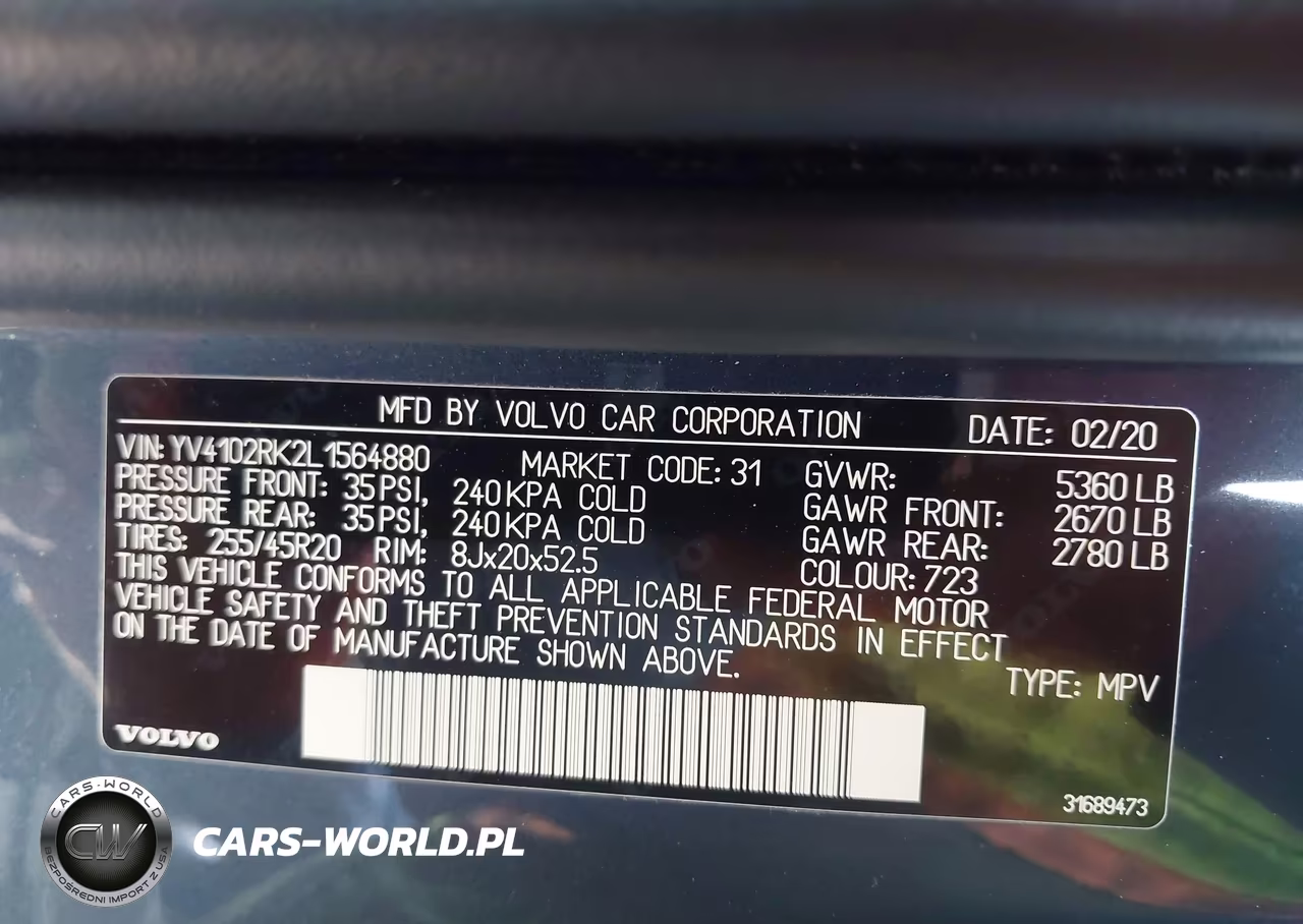 2020 Volvo Xc60 T5 Momentum VIN:YV4102RK2L1564880 - 9