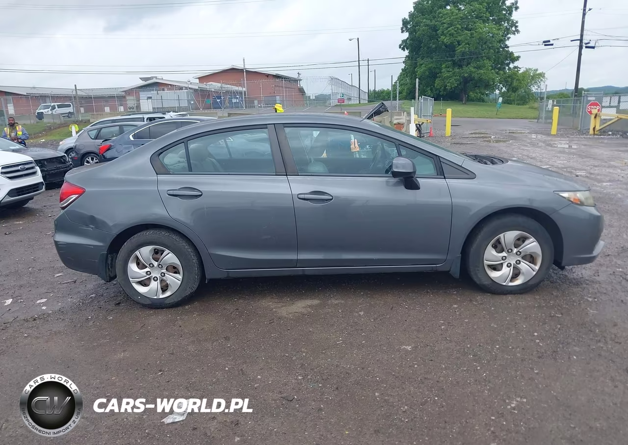 2013 Honda Civic Lx VIN:19XFB2F55DE094585 - 12