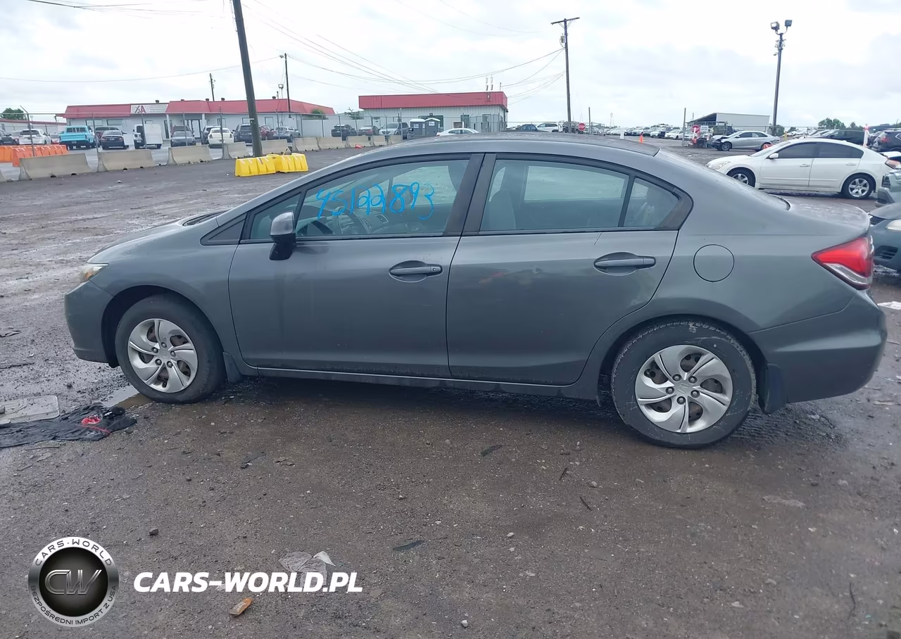 2013 Honda Civic Lx VIN:19XFB2F55DE094585 - 13