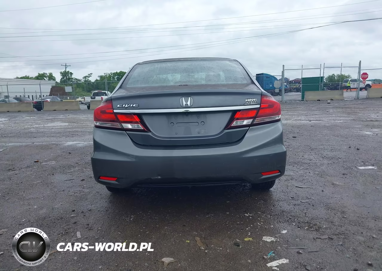 2013 Honda Civic Lx VIN:19XFB2F55DE094585 - 15