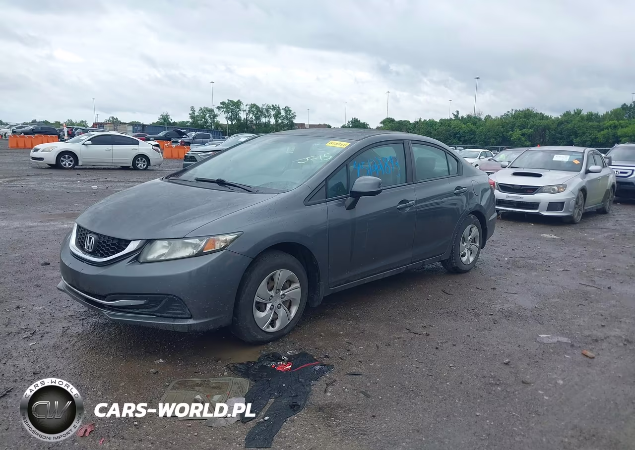 2013 Honda Civic Lx VIN:19XFB2F55DE094585 - 2