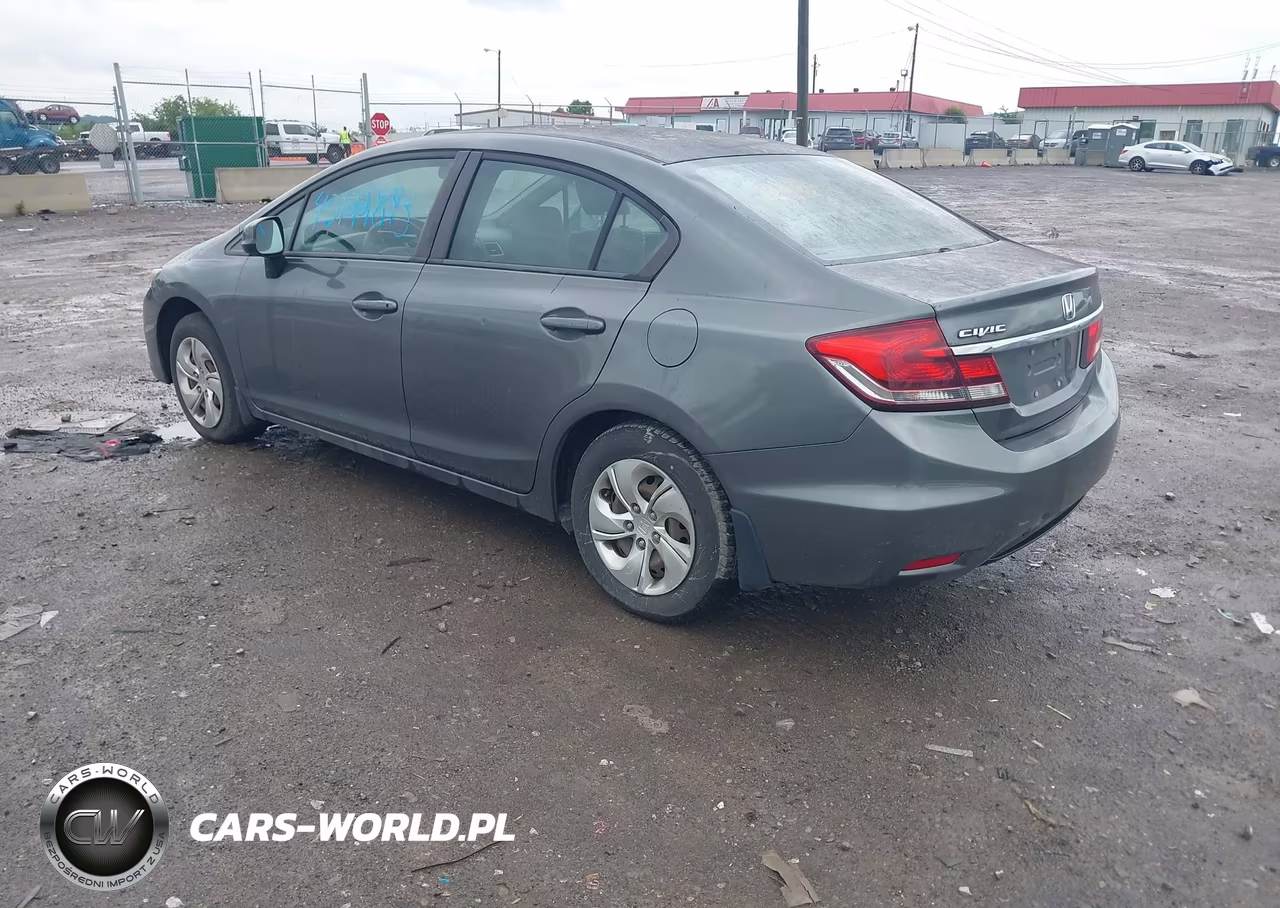 2013 Honda Civic Lx VIN:19XFB2F55DE094585 - 3
