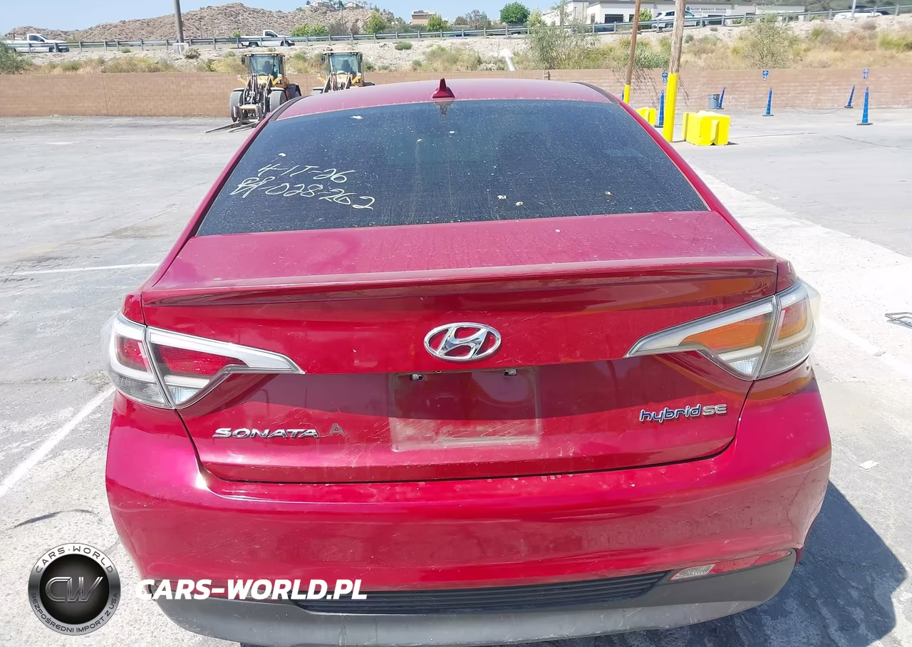 2016 Hyundai Sonata Hybrid Se VIN:KMHE24L17GA011685 - 16