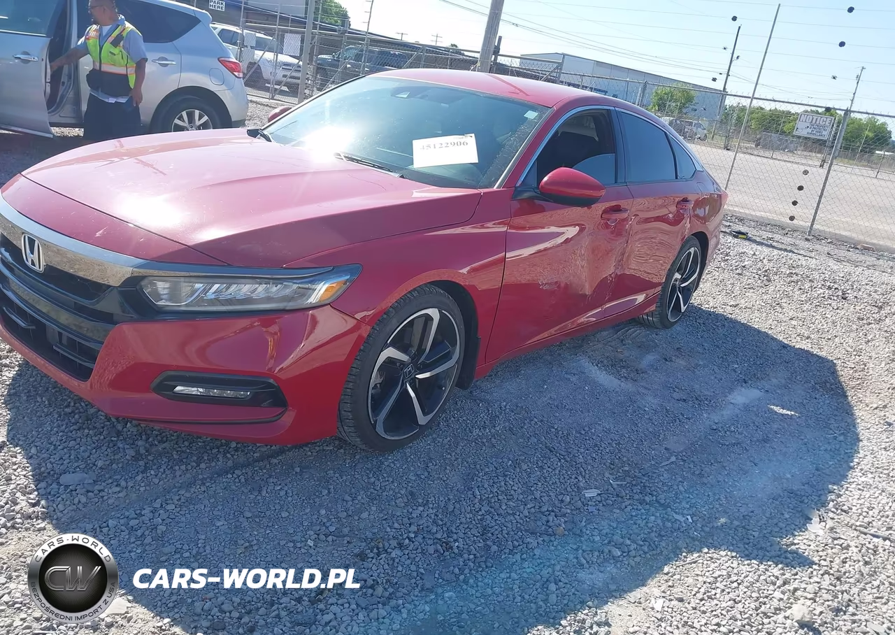 2018 Honda Accord Sport VIN:1HGCV1F33JA019175 - 2