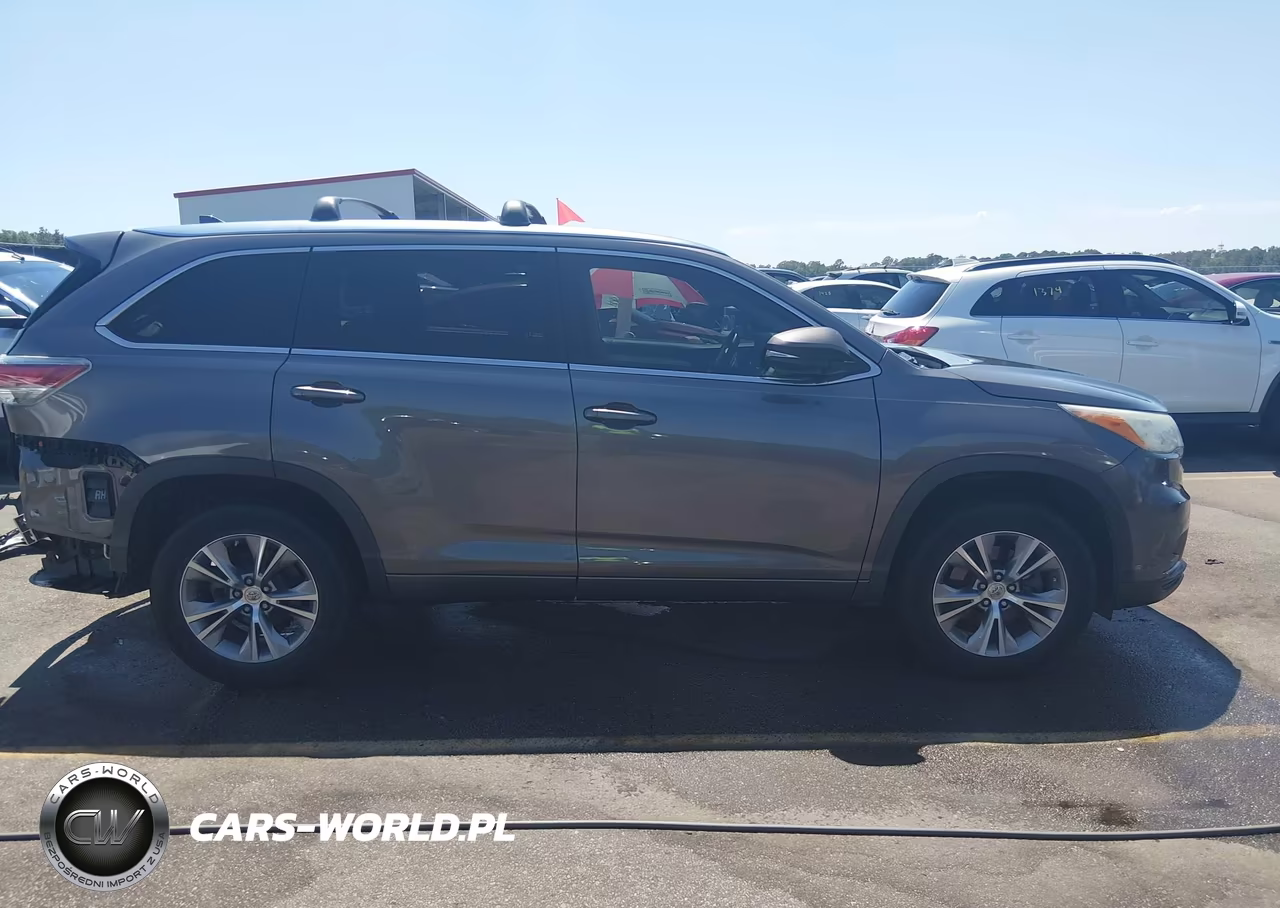 2015 Toyota Highlander Xle V6 VIN:5TDKKRFH8FS048470 - 14