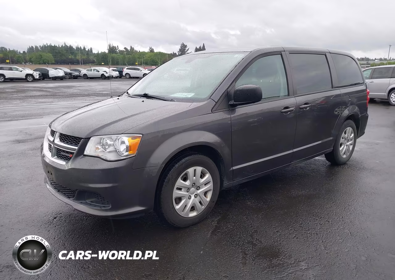 2018 Dodge Grand Caravan Se VIN:2C4RDGBG5JR296834 - 2