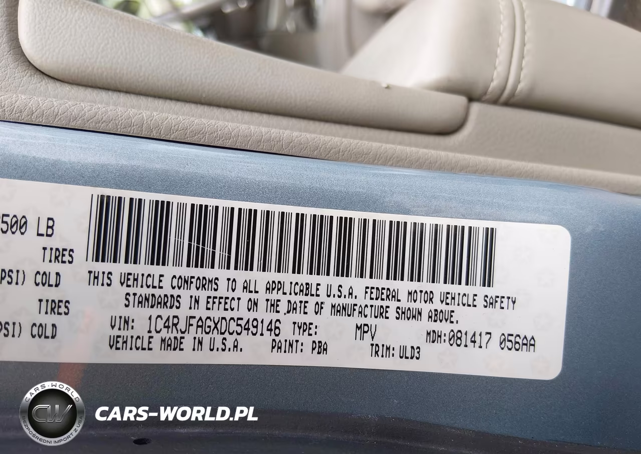 2013 Jeep Grand Cherokee Laredo VIN:1C4RJFAGXDC549146 - 9