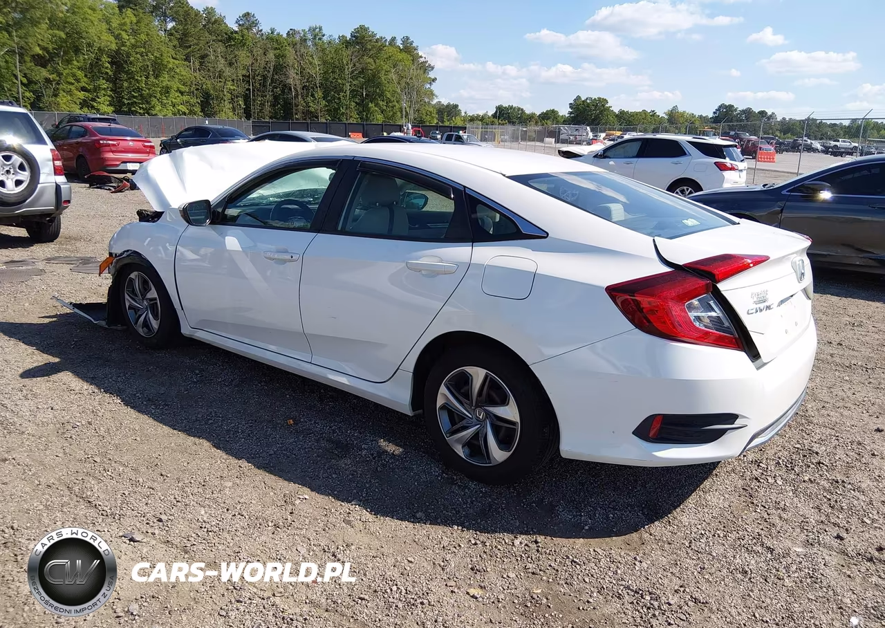 2019 Honda Civic Lx VIN:2HGFC2F67KH562244 - 3