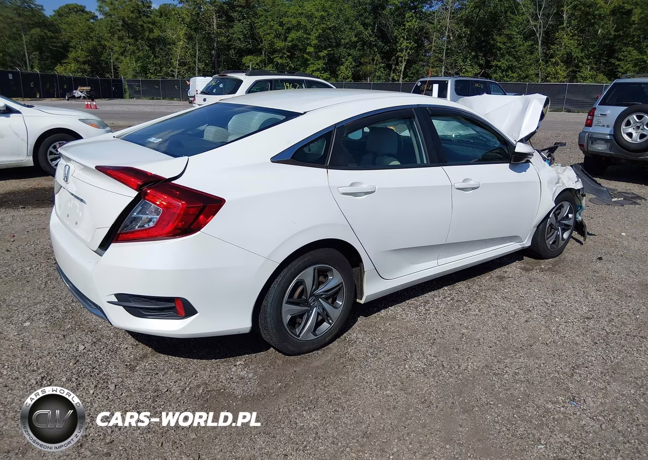 2019 Honda Civic Lx VIN:2HGFC2F67KH562244 - 4