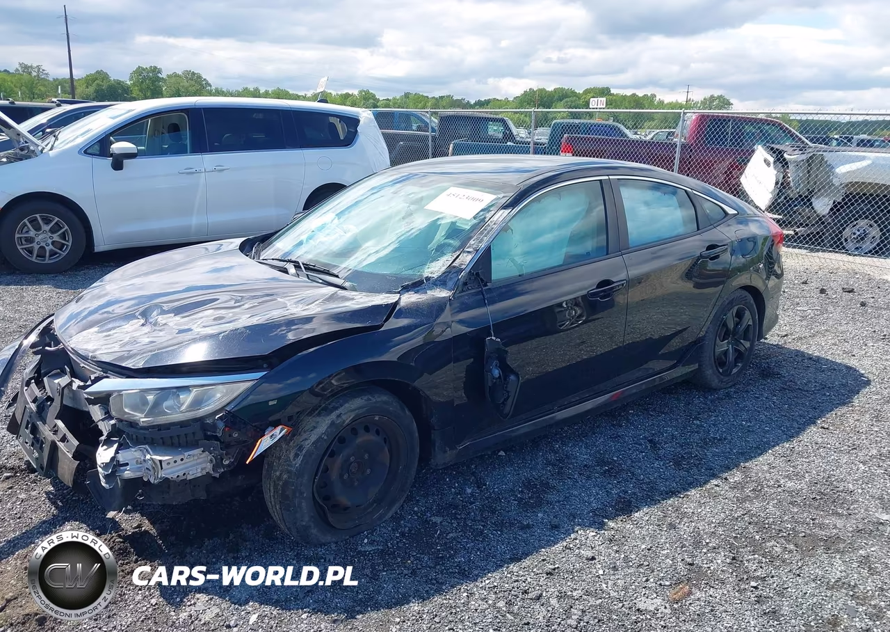 2017 Honda Civic Lx VIN:19XFC2F50HE206695 - 2