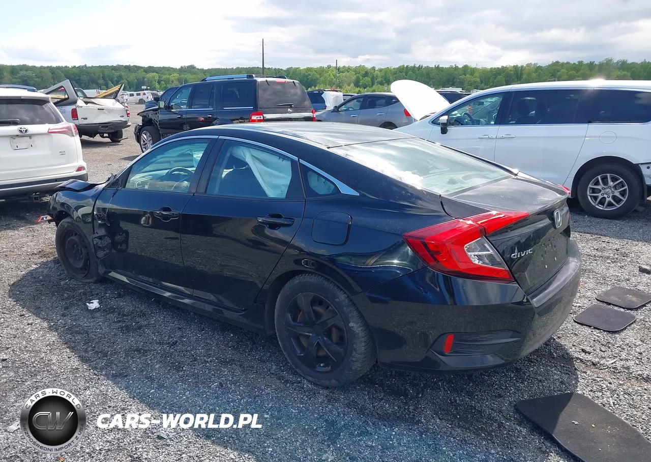 2017 Honda Civic Lx VIN:19XFC2F50HE206695 - 3