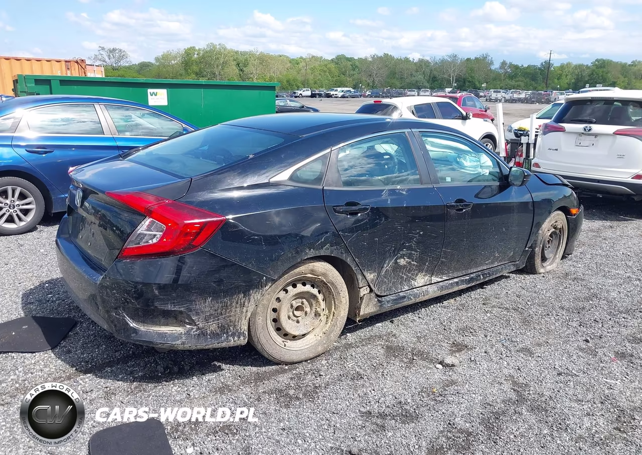 2017 Honda Civic Lx VIN:19XFC2F50HE206695 - 4
