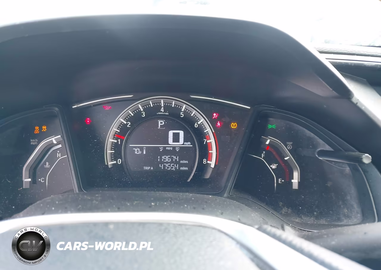 2017 Honda Civic Lx VIN:19XFC2F50HE206695 - 7