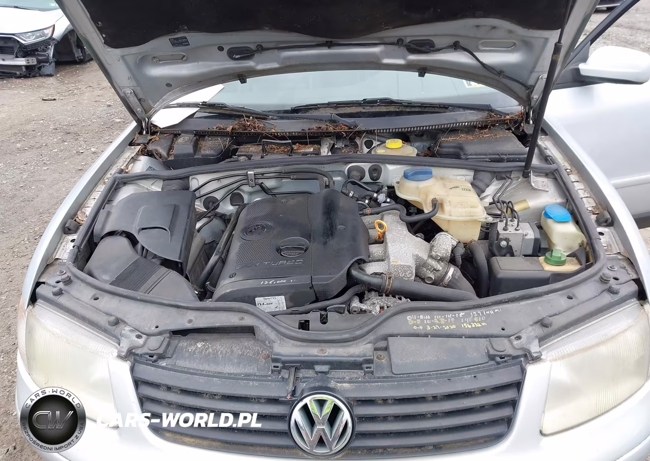 2000 Volkswagen Passat Gls VIN:WVWMA23B6YP224996 - 10