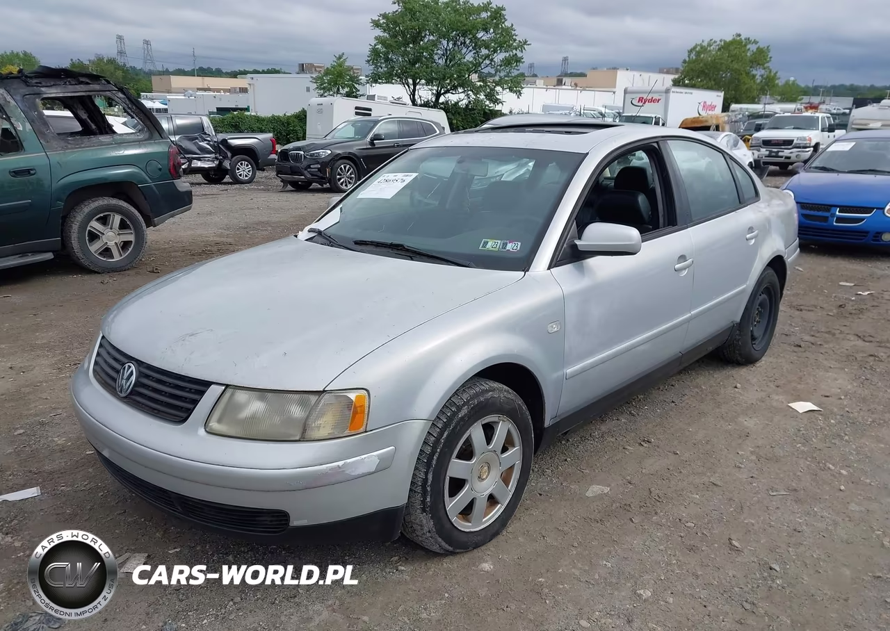 2000 Volkswagen Passat Gls VIN:WVWMA23B6YP224996 - 2
