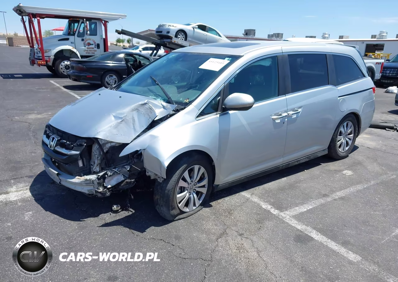 2015 Honda Odyssey Ex-L VIN:5FNRL5H62FB101314 - 2