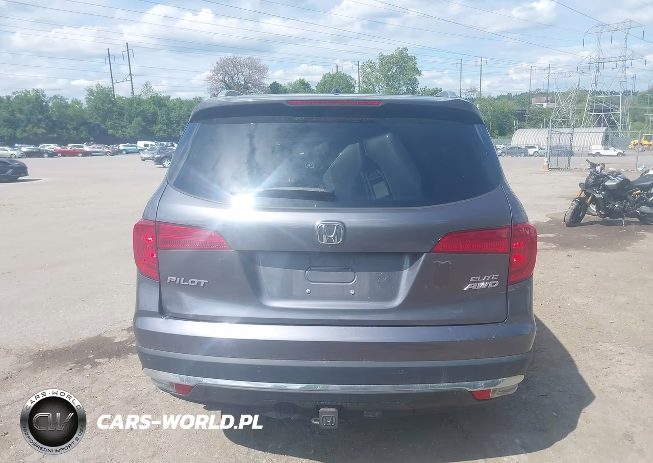 2017 Honda Pilot Elite VIN:5FNYF6H04HB044217 - 17