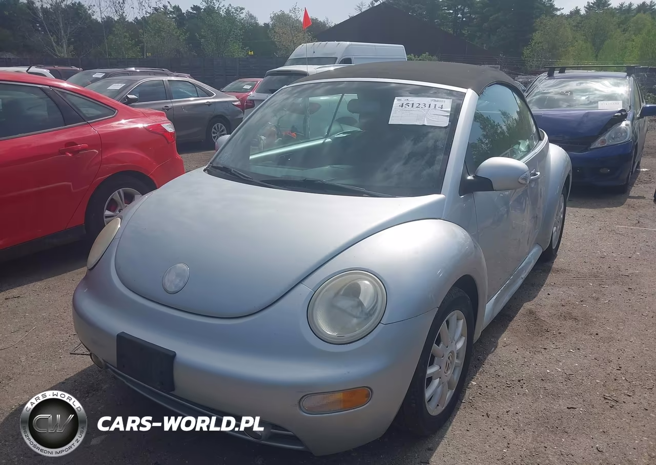 2004 Volkswagen New Beetle Gls VIN:3VWCM31Y14M338045 - 2