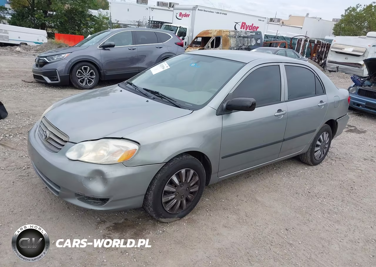 2004 Toyota Corolla Ce VIN:1NXBR32E44Z319940 - 2