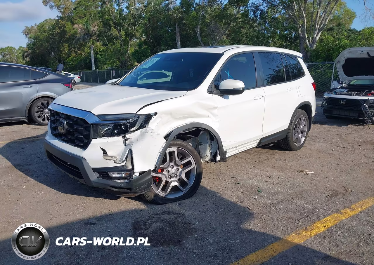 2022 Honda Passport Awd Ex-L VIN:5FNYF8H5XNB027473 - 2