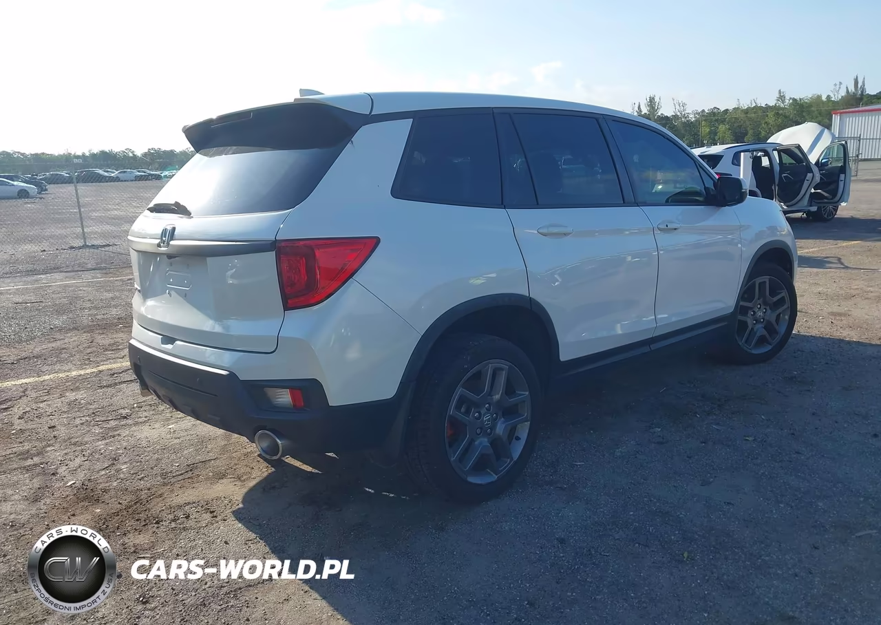 2022 Honda Passport Awd Ex-L VIN:5FNYF8H5XNB027473 - 4