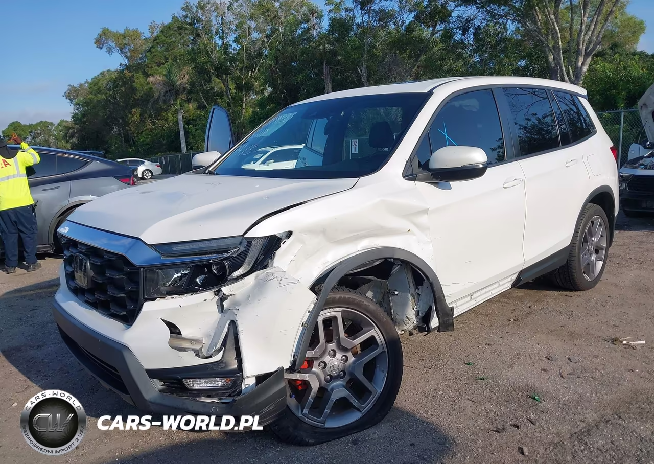 2022 Honda Passport Awd Ex-L VIN:5FNYF8H5XNB027473 - 6