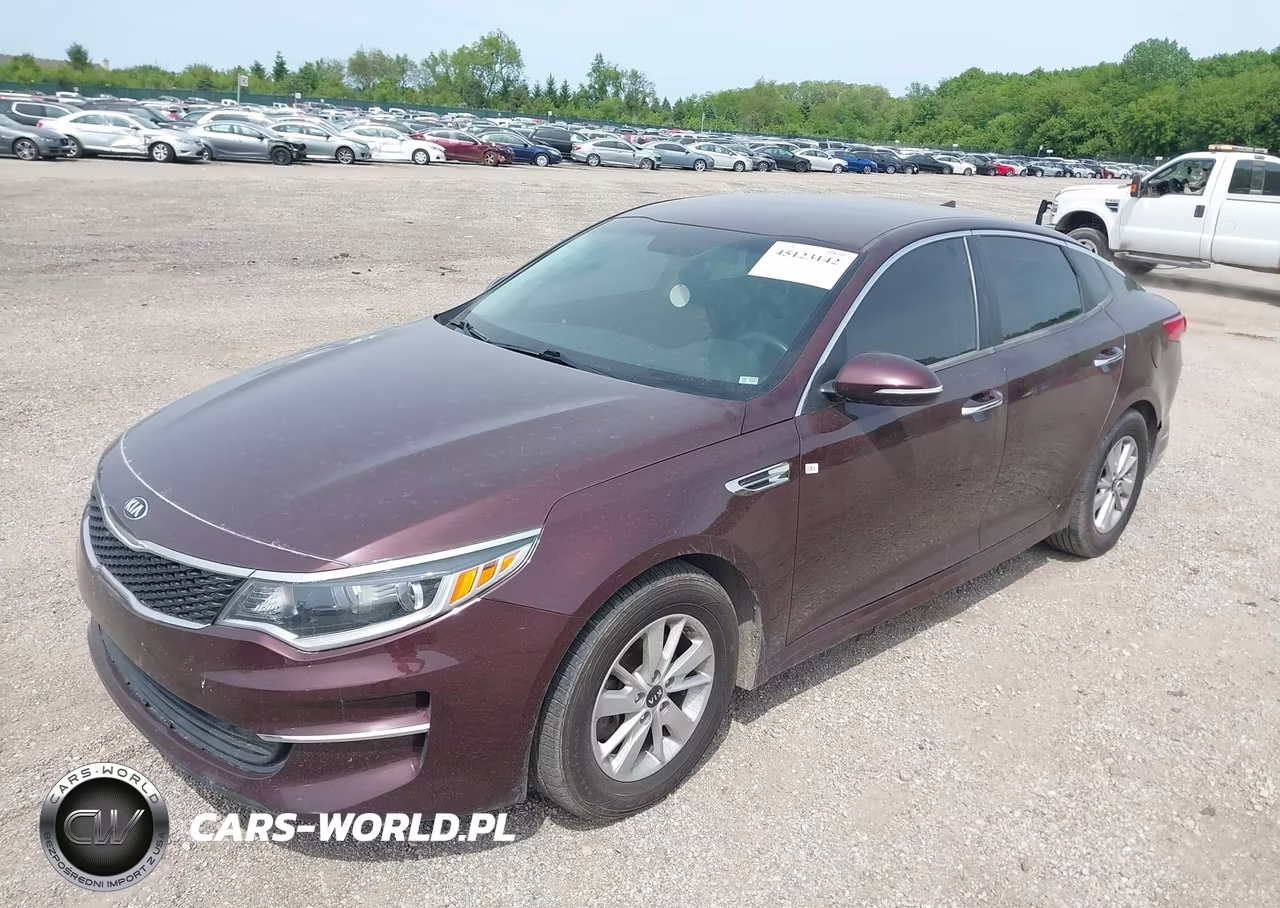 2018 Kia Optima Lx VIN:5XXGT4L32JG190015 - 2