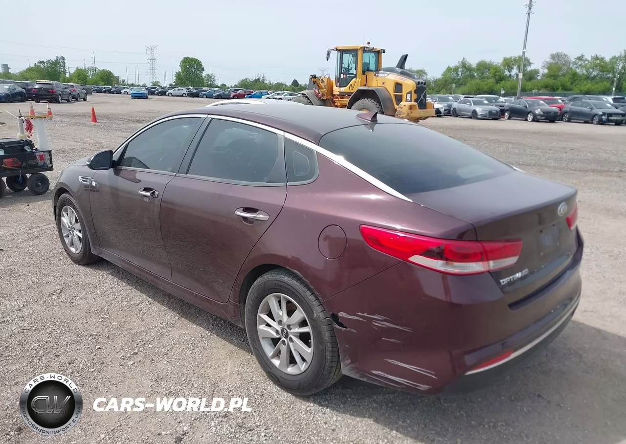 2018 Kia Optima Lx VIN:5XXGT4L32JG190015 - 3