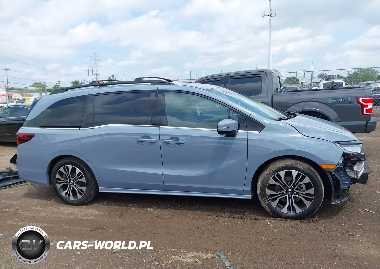 2025 Honda Odyssey Elite VIN:5FNRL6H92SB037821 - 14