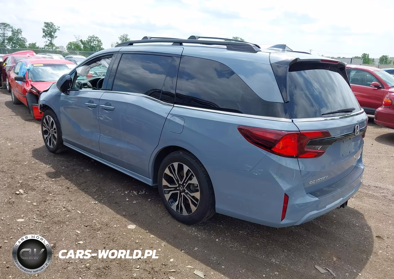 2025 Honda Odyssey Elite VIN:5FNRL6H92SB037821 - 3