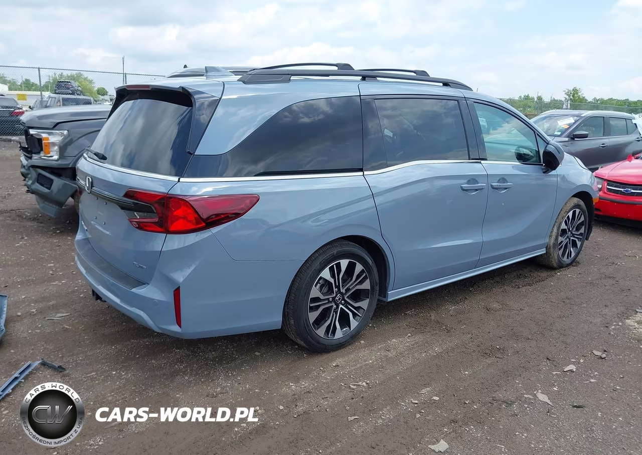 2025 Honda Odyssey Elite VIN:5FNRL6H92SB037821 - 4