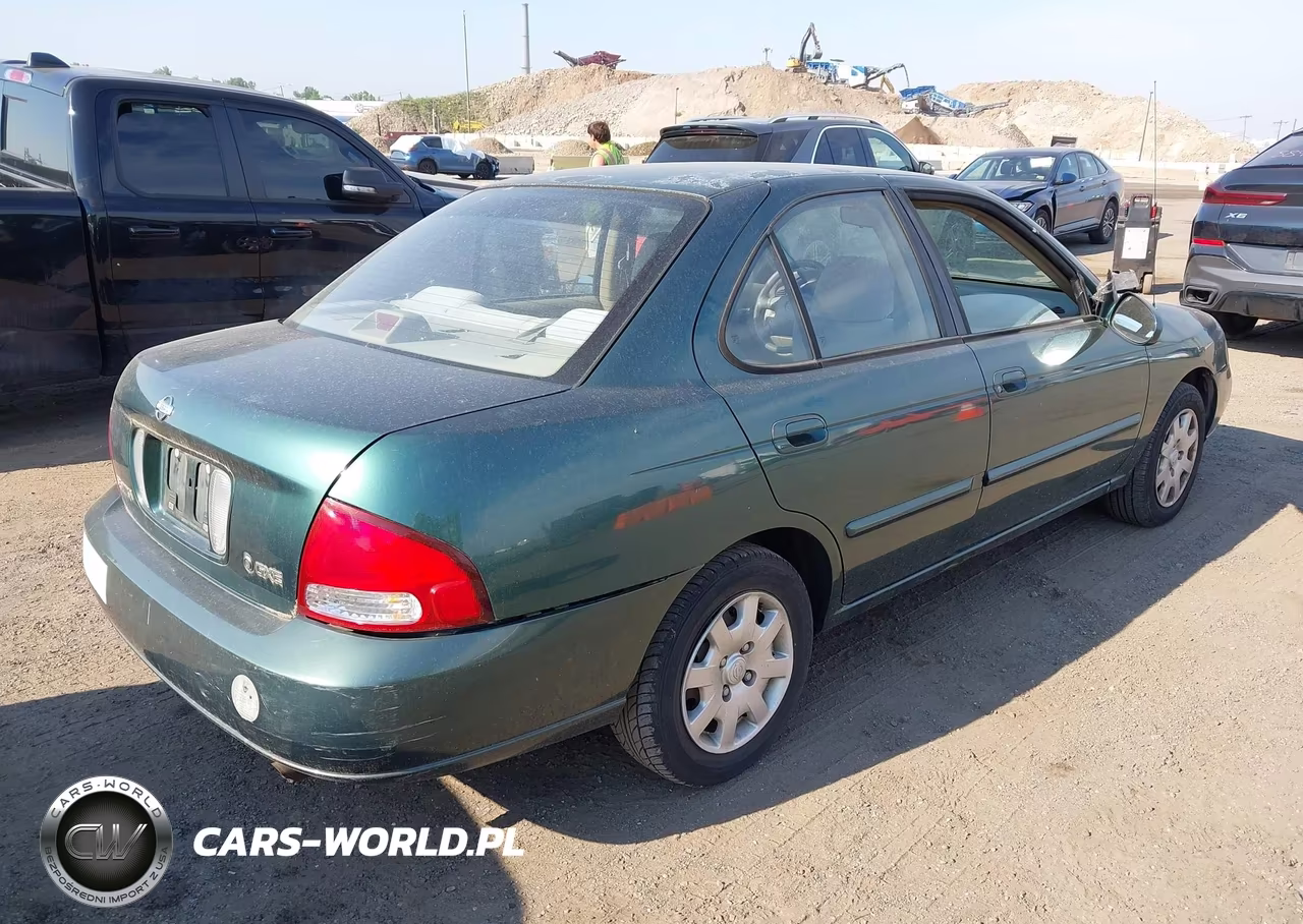 2000 Nissan Sentra Gxe-Xe VIN:3N1CB51D3YL314815 - 4
