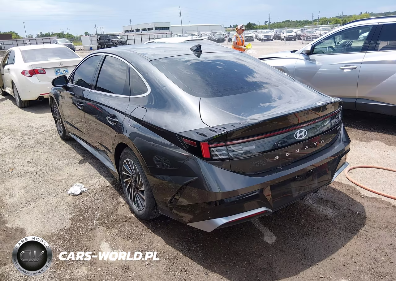 2025 Hyundai Sonata Hybrid Sel VIN:KMHL34JJ8SA127431 - 3