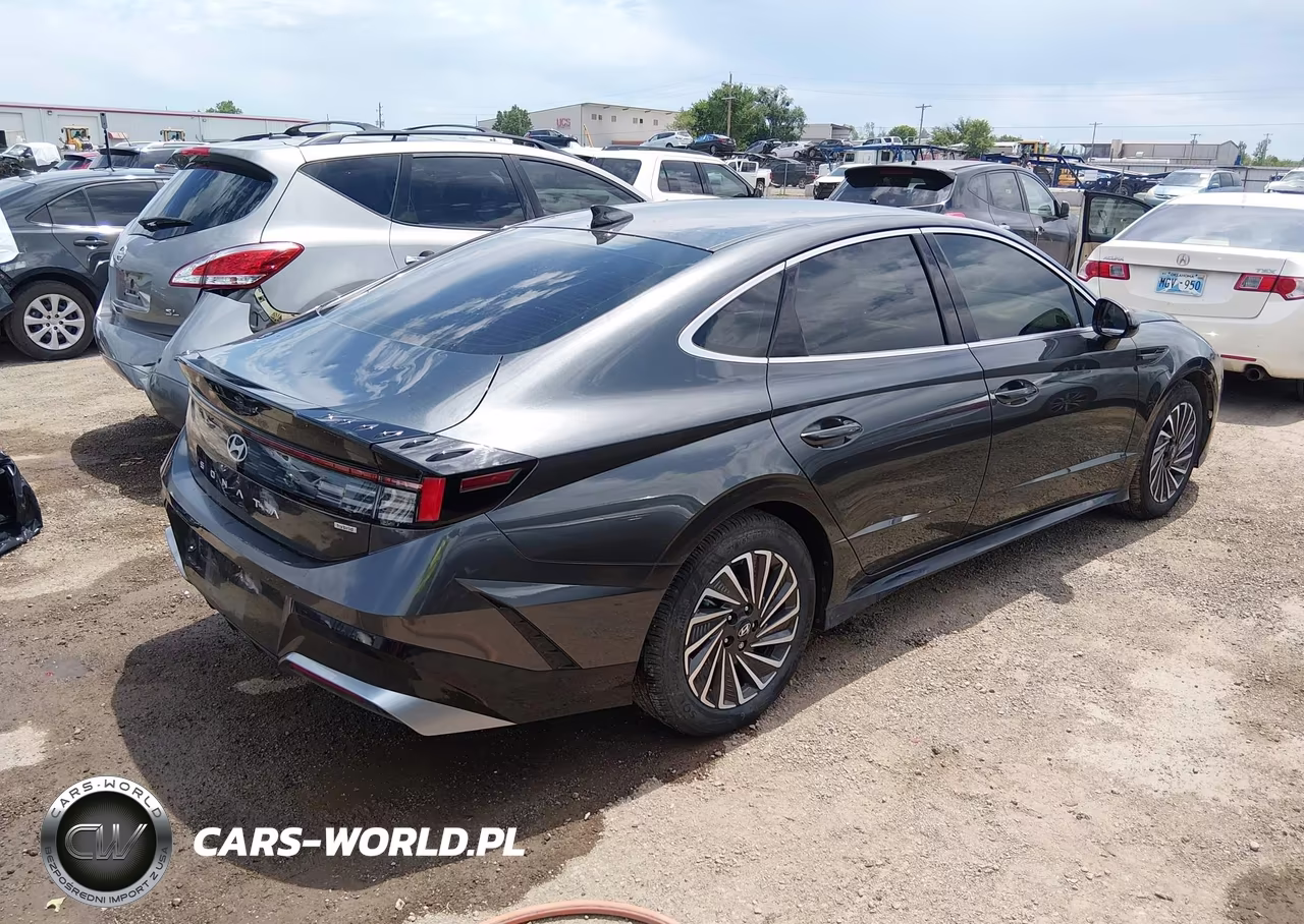 2025 Hyundai Sonata Hybrid Sel VIN:KMHL34JJ8SA127431 - 4