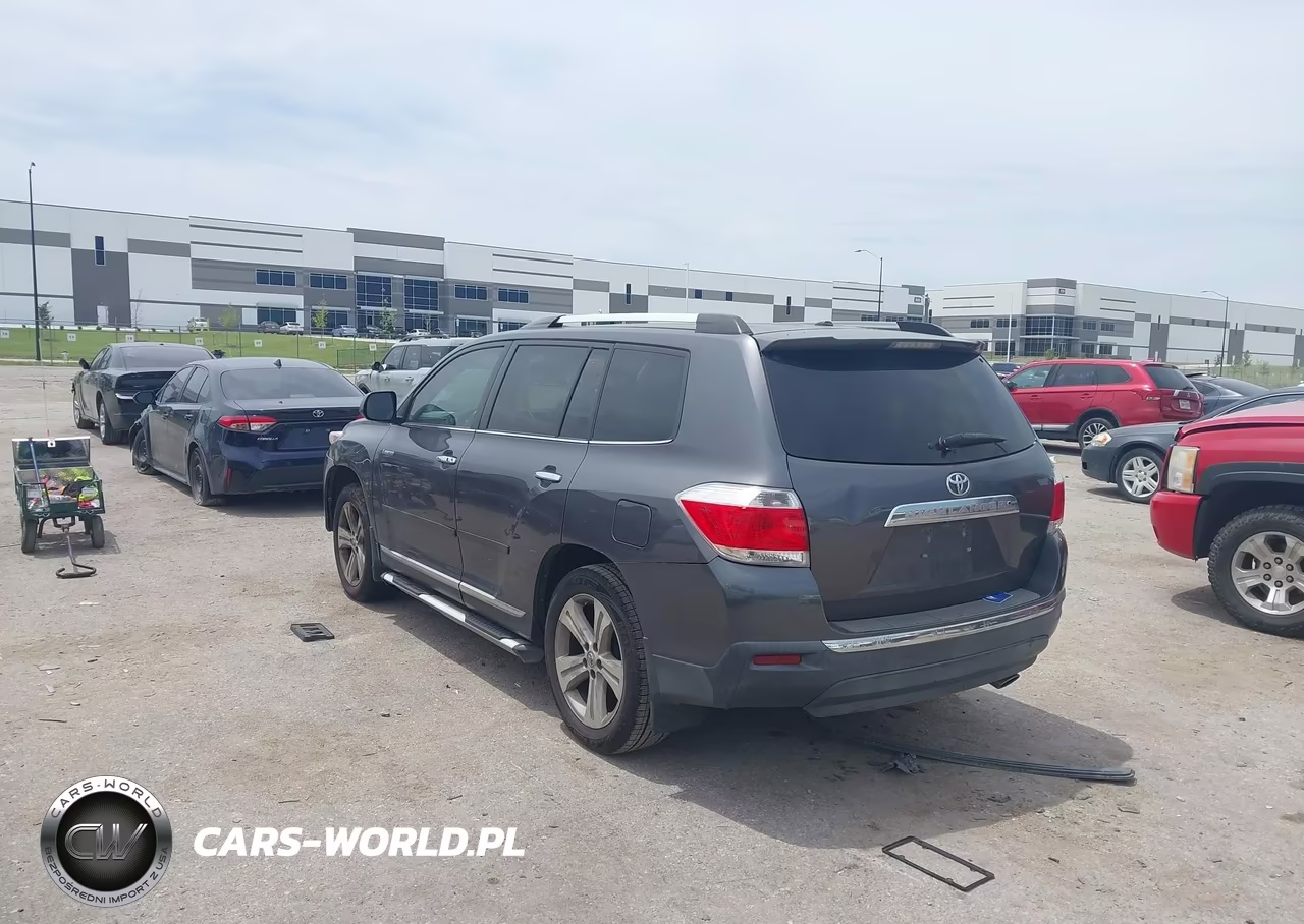 2012 Toyota Highlander Limited V6 VIN:5TDYK3EH0CS079894 - 3