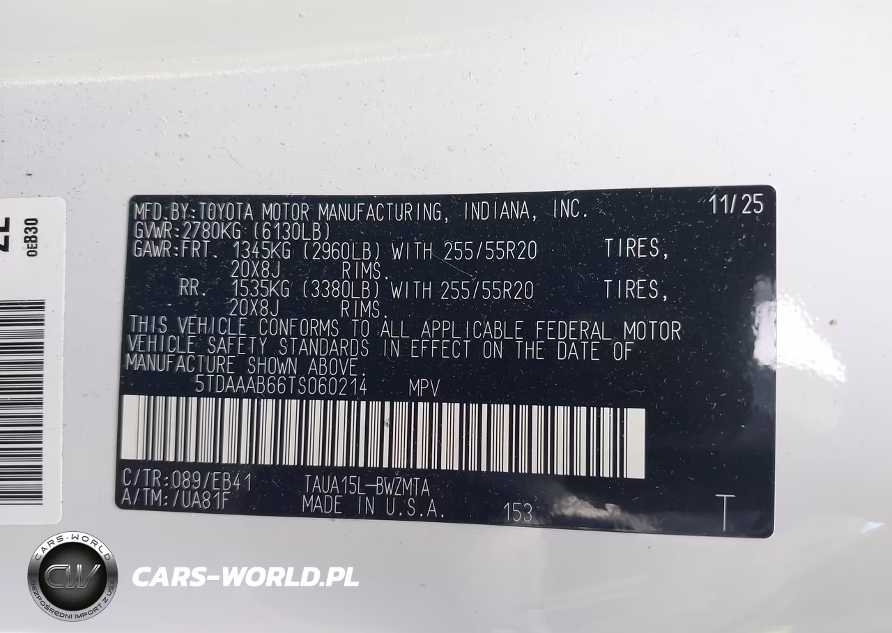 2026 Lexus Tx 350 Premium VIN:5TDAAAB66TS060214 - 9