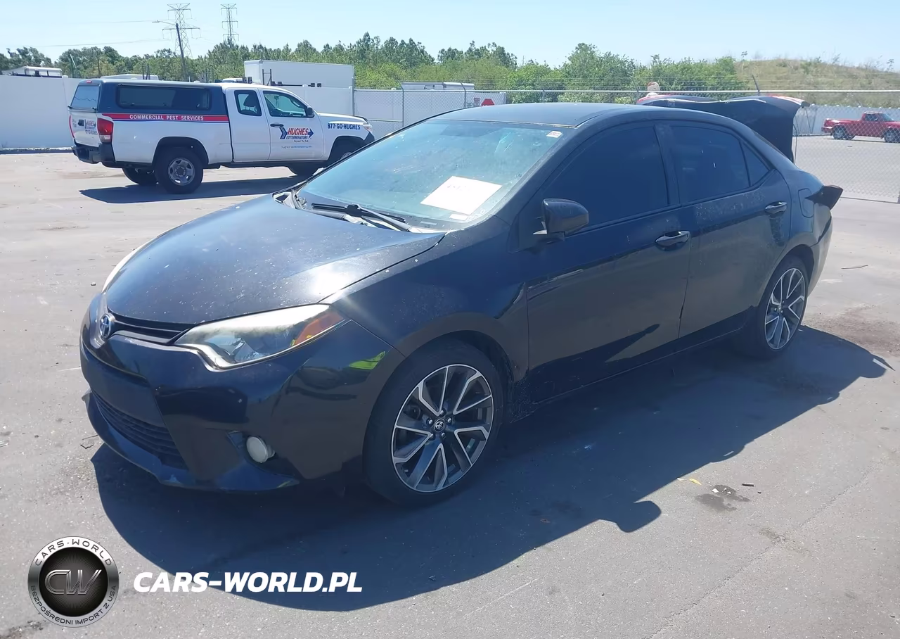 2015 Toyota Corolla Le VIN:2T1BURHEXFC461173 - 2