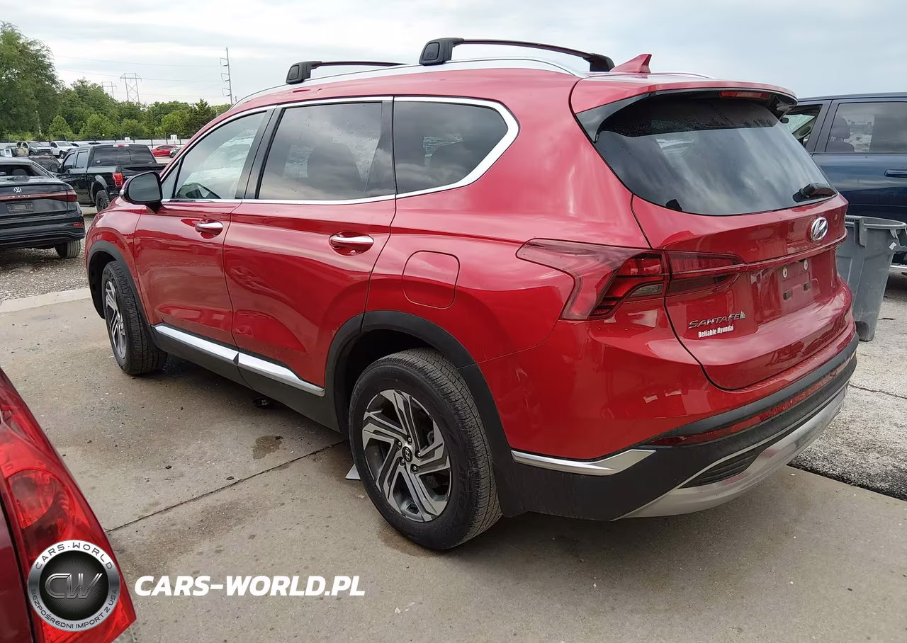 2022 Hyundai Santa Fe Sel VIN:5NMS64AJ5NH376223 - 3
