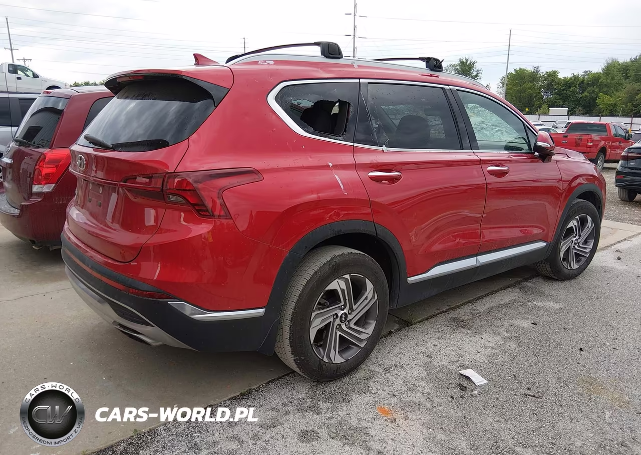 2022 Hyundai Santa Fe Sel VIN:5NMS64AJ5NH376223 - 4