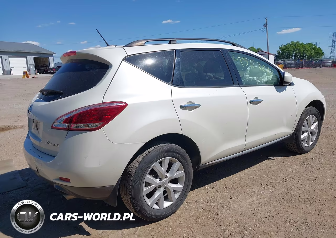 2012 Nissan Murano Sv VIN:JN8AZ1MW7CW207070 - 4