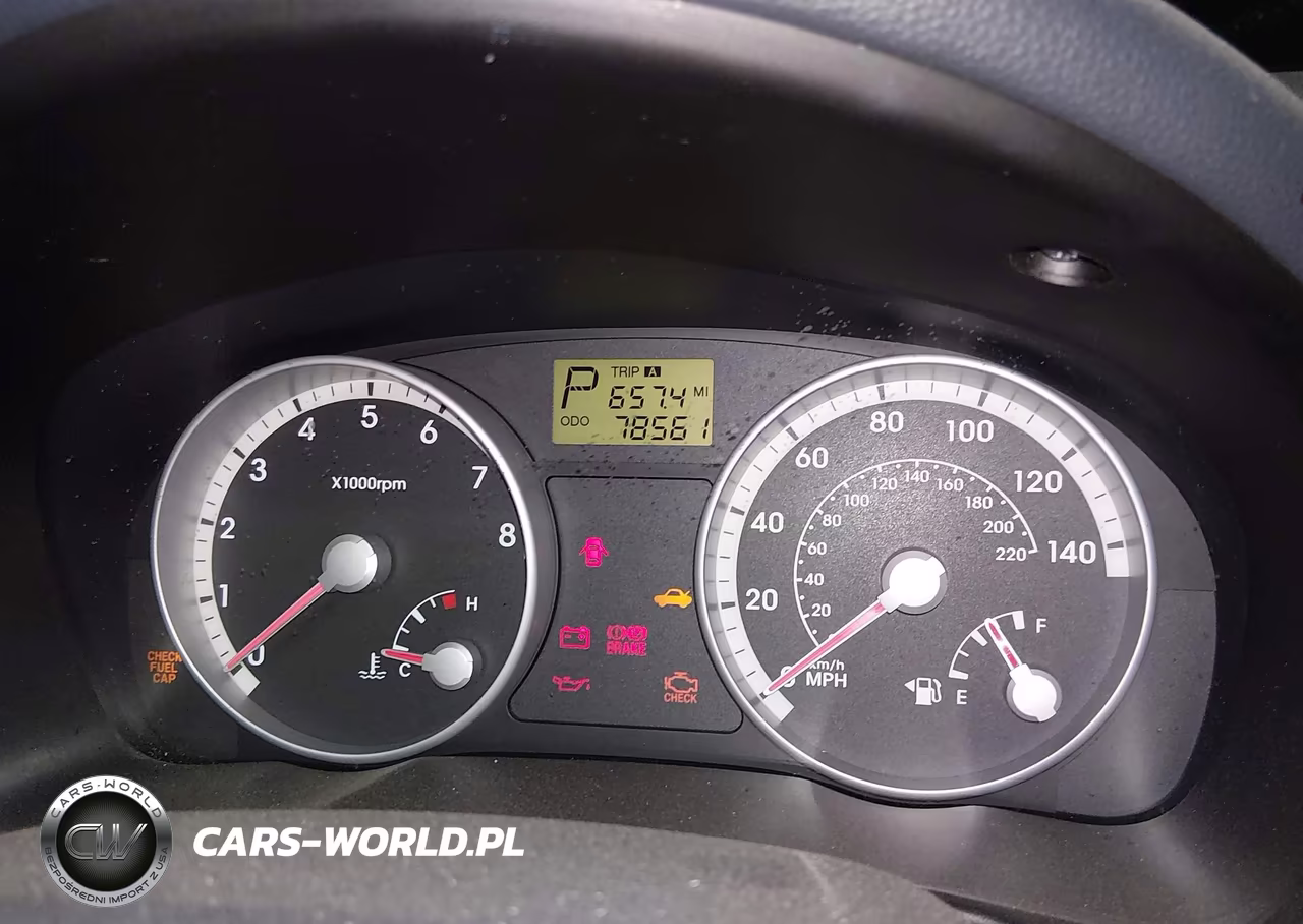 2008 Hyundai Accent Gls VIN:KMHCN46C68U231458 - 7