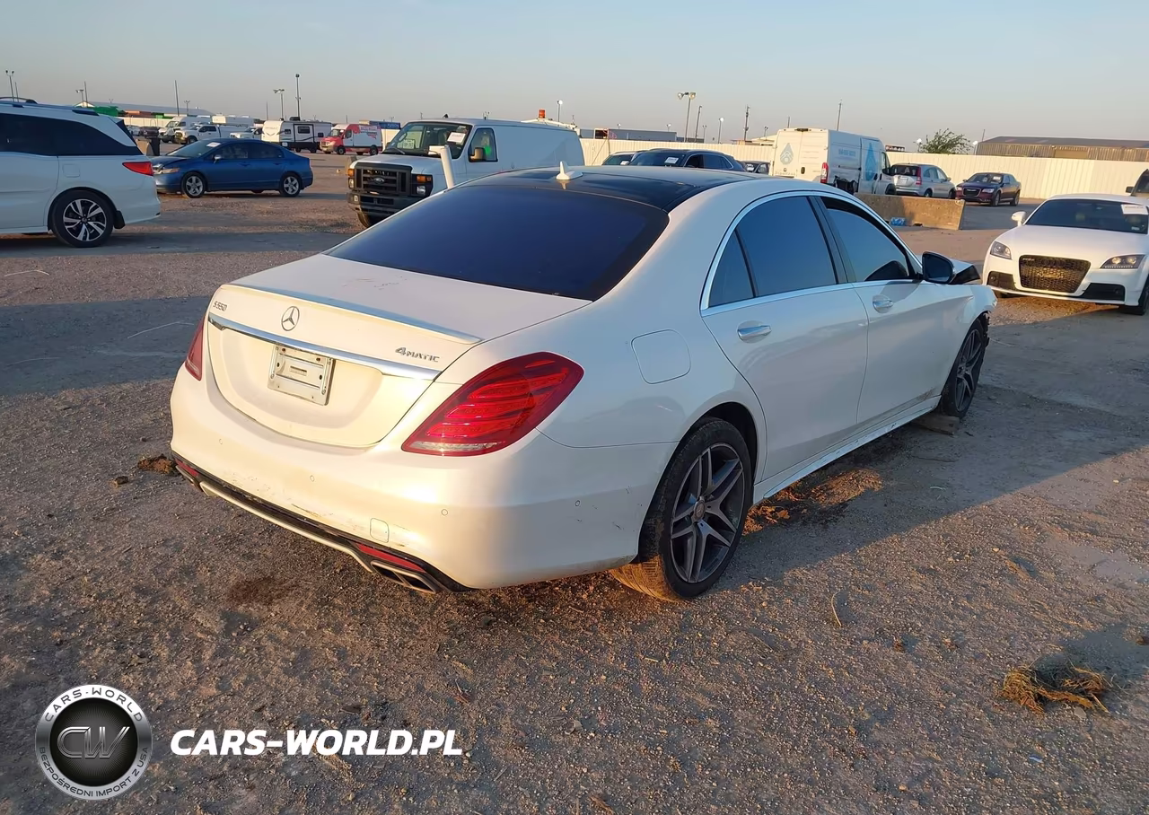 2015 Mercedes-Benz S 550 4Matic VIN:WDDUG8FB9FA090035 - 4