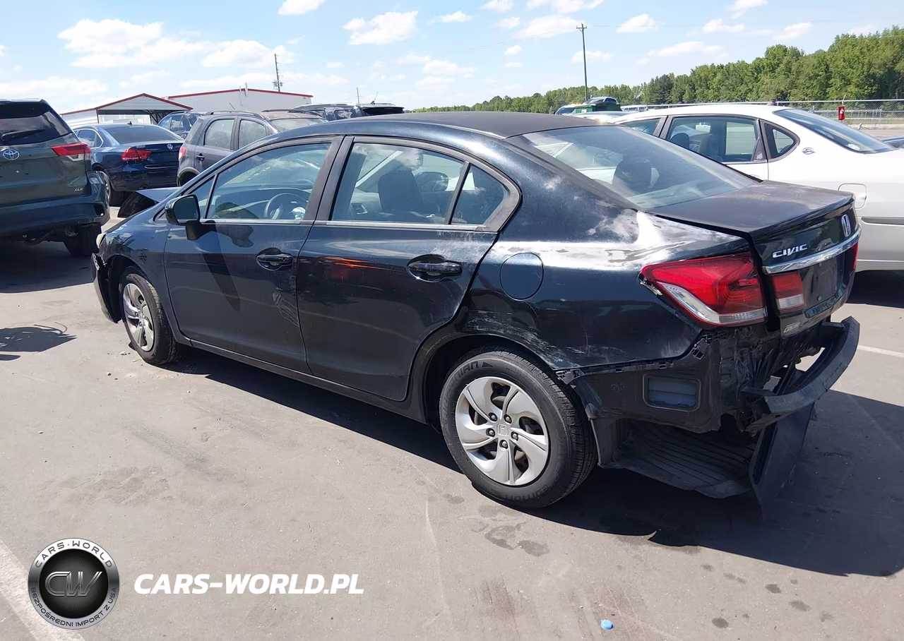 2014 Honda Civic Lx VIN:19XFB2F53EE222288 - 3