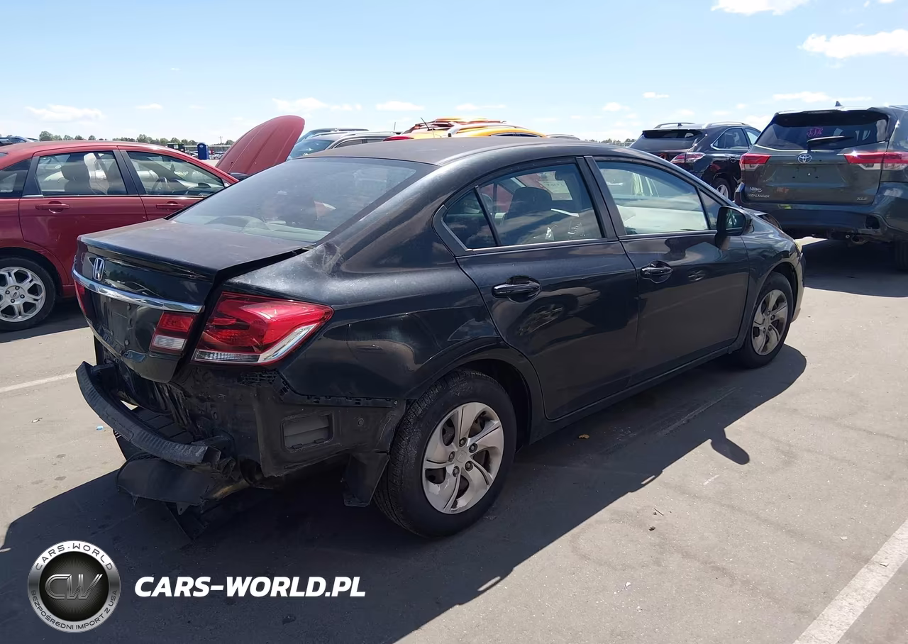 2014 Honda Civic Lx VIN:19XFB2F53EE222288 - 4